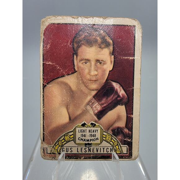 1951 Ringside Boxing Vintage Trading Card Lot of 6 Cards - Picture 3 of 8